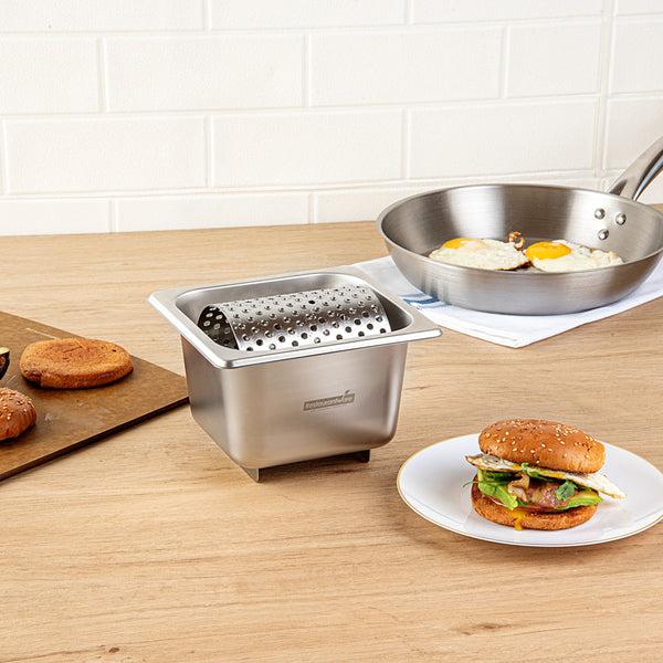 Restaurantware Met Lux White Stainless Steel Butter Wheel / Spreader - 10 1/4" X 10 1/4" X 10 1/4" - 1 Count Box
