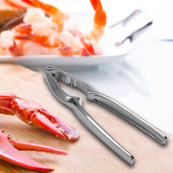 Restaurantware Met Lux Zinc-Plated Steel Lobster Cracker - Single-Jaw - 1 Count Box