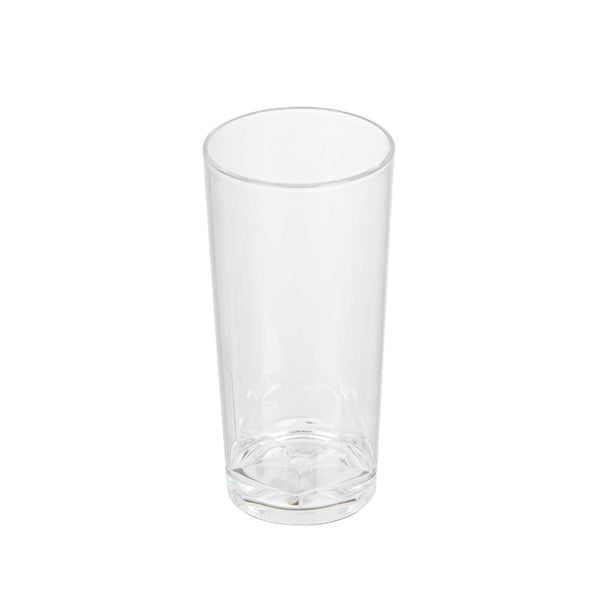 Restaurantware Mini Serve 2 Oz Round Clear Plastic Cannello Shot Glass - 1 1/2" X 1 1/2" X 3" - 100 Count Box