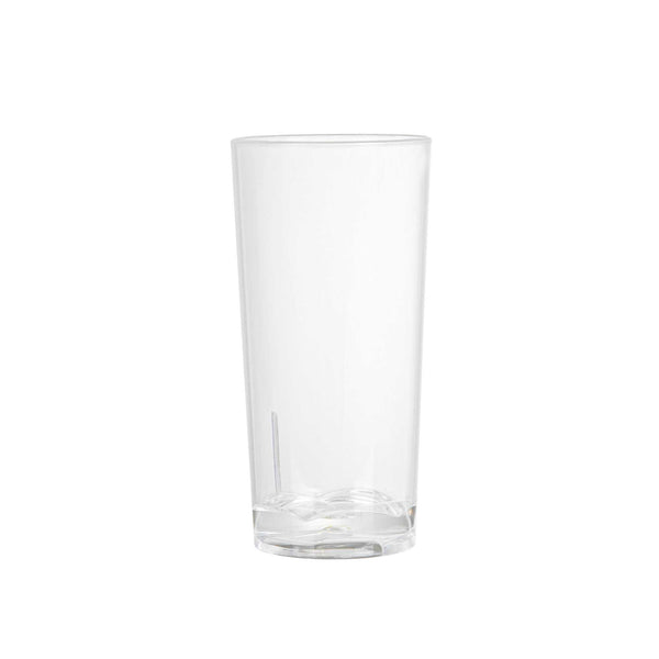 Restaurantware Mini Serve 2 Oz Round Clear Plastic Cannello Shot Glass - 1 1/2" X 1 1/2" X 3" - 100 Count Box