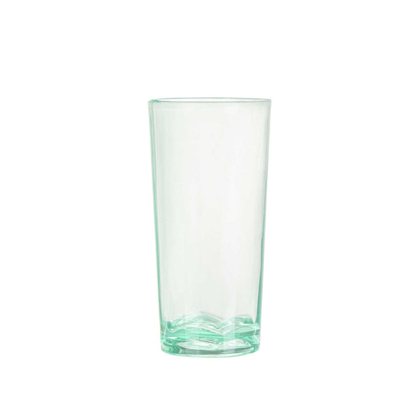 Restaurantware Mini Serve 2 Oz Round Seagreen Plastic Cannello Shot Glass - 1 1/2" X 1 1/2" X 3" - 100 Count Box