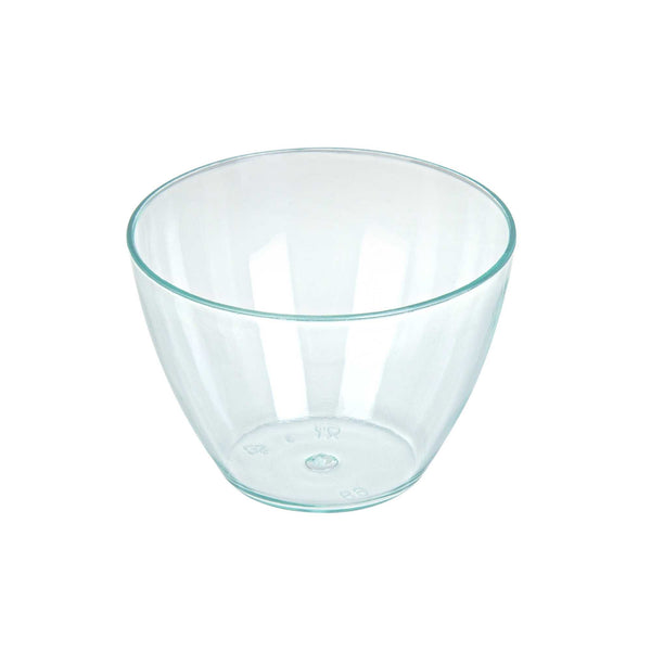 Restaurantware Mini Serve 2 Oz Round Seagreen Plastic Mini Tasting Bowl - 2" X 2" X 1 1/2" - 100 Count Box