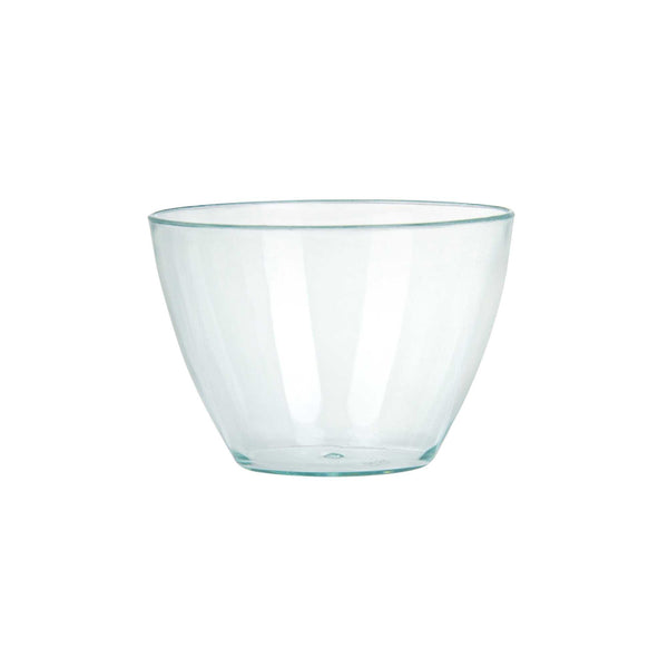 Restaurantware Mini Serve 2 Oz Round Seagreen Plastic Mini Tasting Bowl - 2" X 2" X 1 1/2" - 100 Count Box