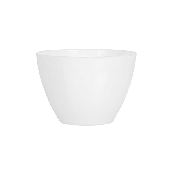 Restaurantware Mini Serve 2 Oz Round White Plastic Mini Tasting Bowl - 2" X 2" X 1 1/2" - 100 Count Box
