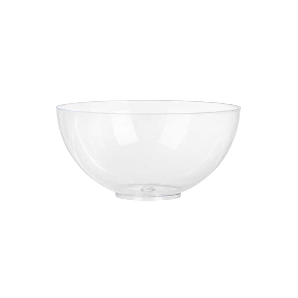 Restaurantware Mini Serve 3 Oz Round Clear Plastic Balloon Bowl - 2 1/2" X 2 1/2" X 2 1/2" - 100 Count Box
