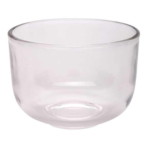 Restaurantware Mini Serve 5 Oz Round Glass Small Parfait Dessert Cup - 3" X 3" X 2" - 10 Count Box