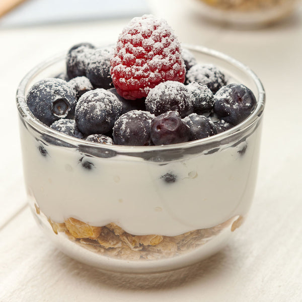 Restaurantware Mini Serve 5 Oz Round Glass Small Parfait Dessert Cup - 3" X 3" X 2" - 10 Count Box
