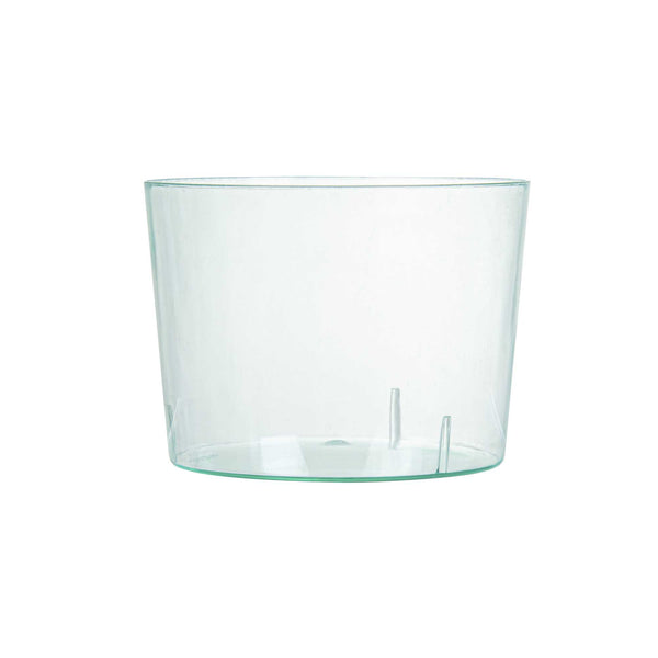 Restaurantware Mini Serve 6 Oz Round Seagreen Plastic Cylindro Cup - 2 1/4" X 2 1/4" X 3" - 100 Count Box