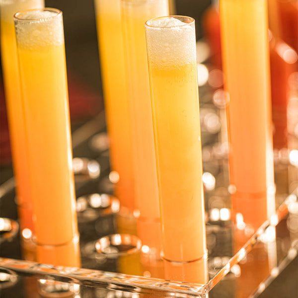 Restaurantware Mini Serve Delgado 1 Oz Clear Plastic Test Tube Glass - 3/4" X 3/4" X 5 1/4" - 100 Count Box