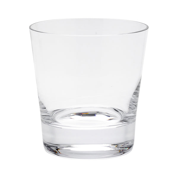 Restaurantware Moda Nude 10 Oz Rocks Glass - Crystal - 3 1/4" X 3 1/4" X 3 1/4" - 12 Count Box