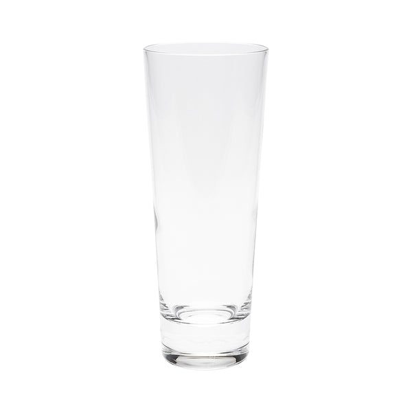 Restaurantware Moda Nude 12 Oz Collins Glass - Crystal - 2 3/4" X 2 3/4" X 7" - 12 Count Box