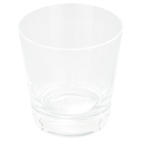 Restaurantware Moda Nude 13 Oz Double Old Fashioned Glass - Crystal - 3 3/4" X 3 3/4" X 4" - 12 Count Box