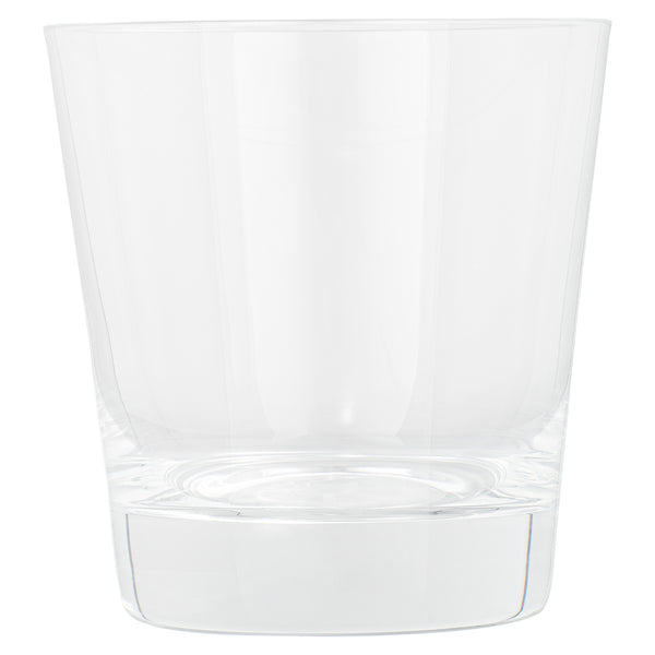 Restaurantware Moda Nude 13 Oz Double Old Fashioned Glass - Crystal - 3 3/4" X 3 3/4" X 4" - 12 Count Box
