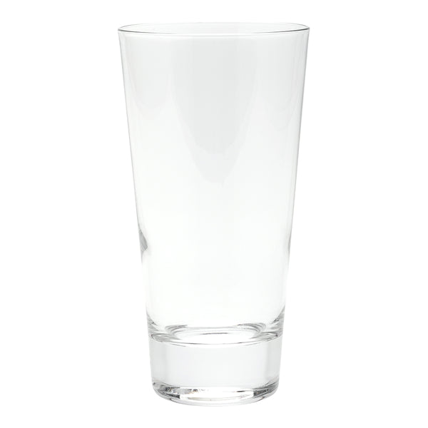Restaurantware Moda Nude 13 Oz Highball Glass - Crystal - 3" X 3" X 6" - 12 Count Box
