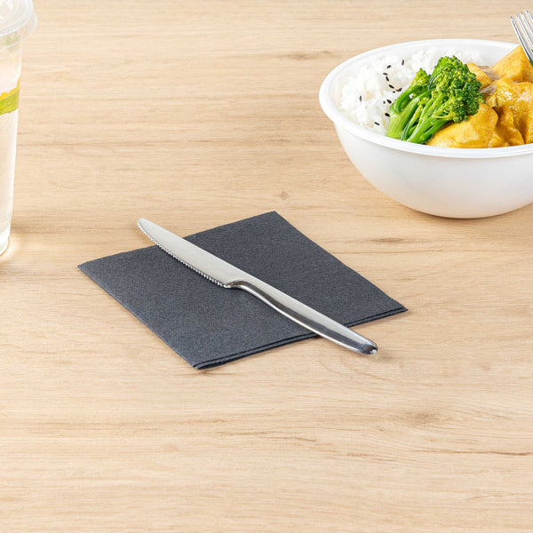 Restaurantware Moderna Silver Plastic Knife - 7 1/4" - 250 Count Box