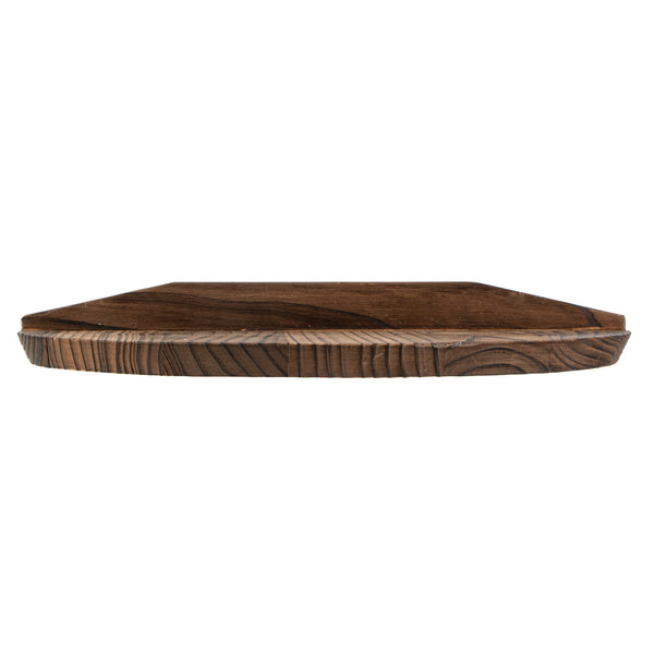 Restaurantware Motomori Handmade Wood Lid - Fits 12" And 14" Wok - 10 Count Box