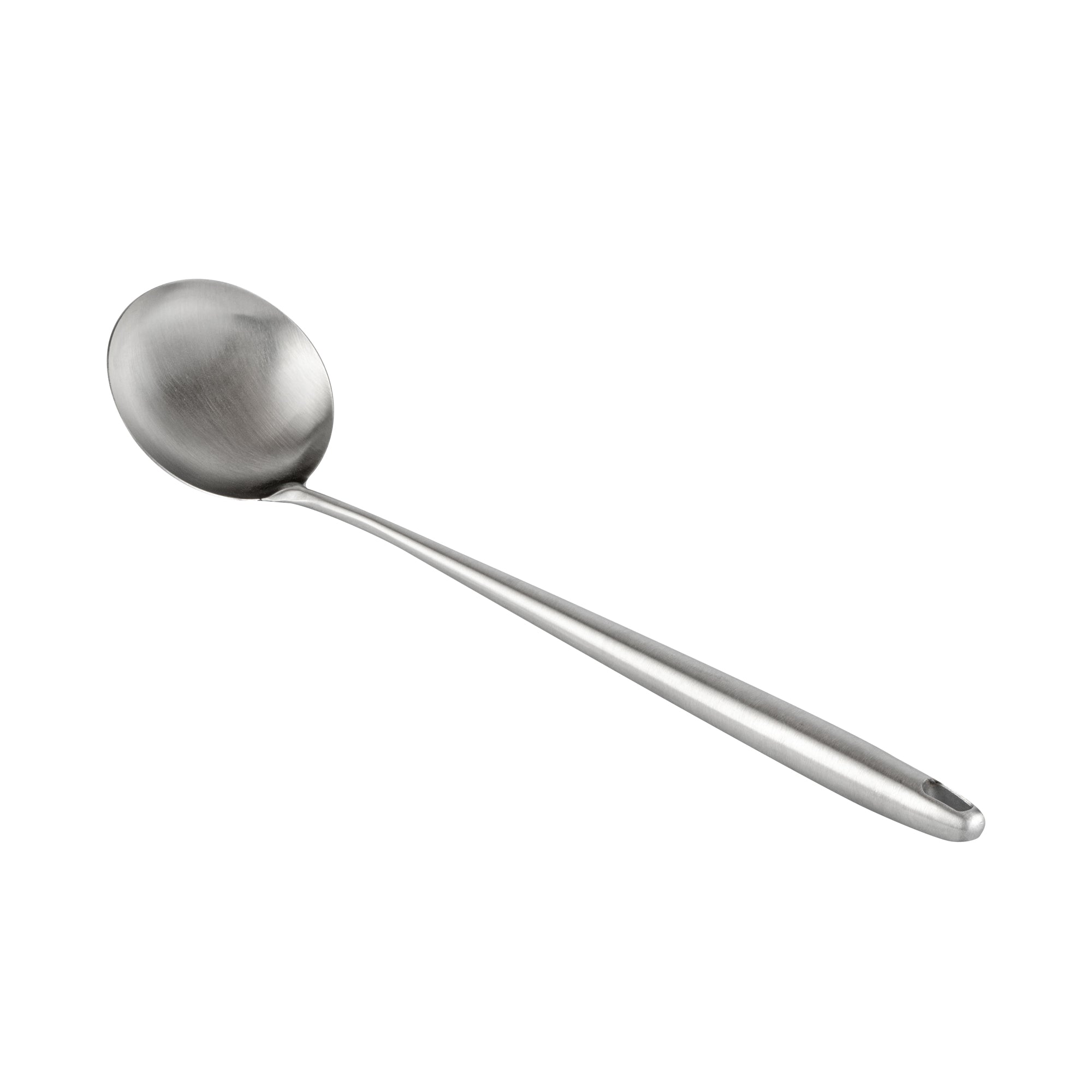 restaurantware Motomori Stainless Steel Wok Ladle - 17'' - 10 count box