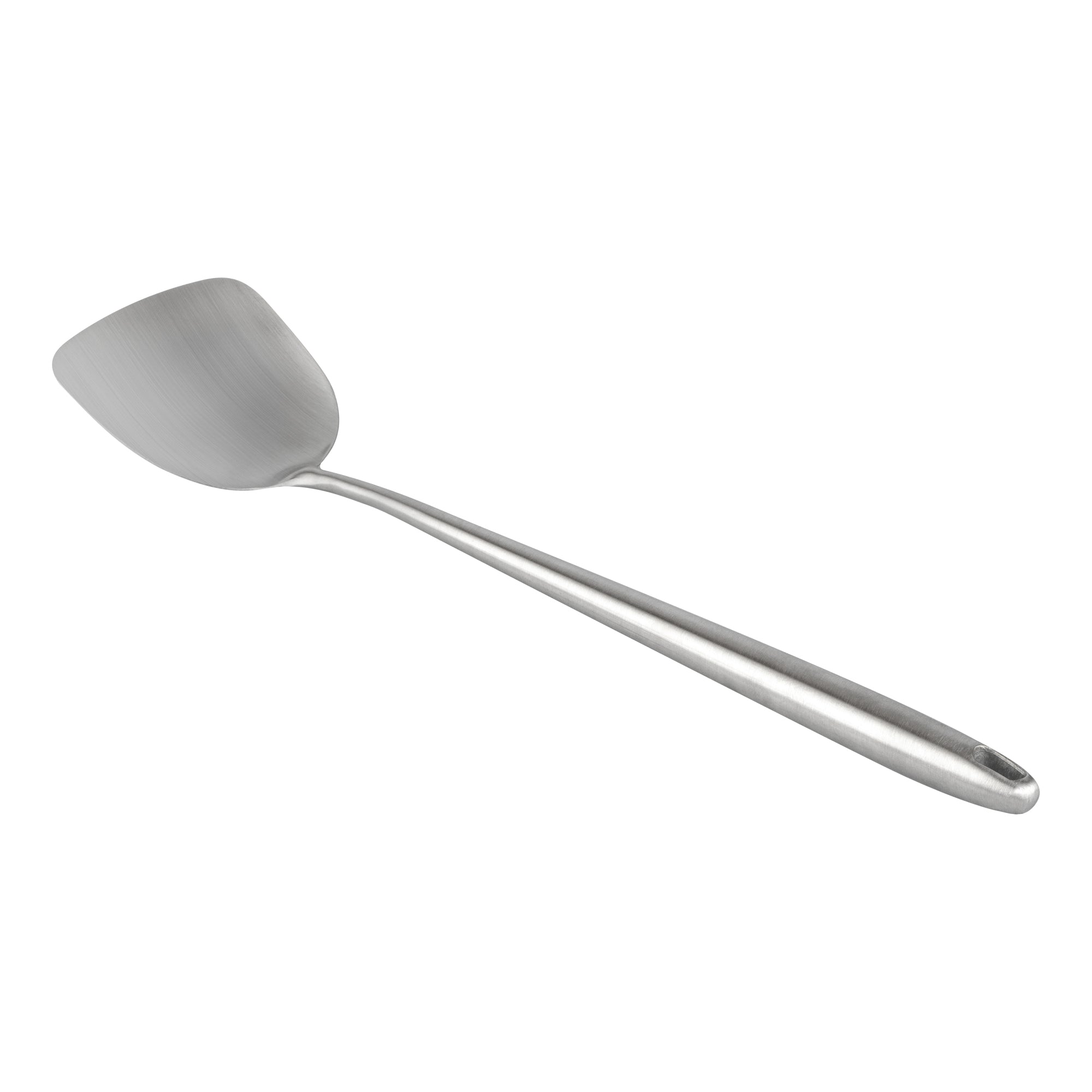 restaurantware Motomori Stainless Steel Wok Spatula - 17'' - 10 count box