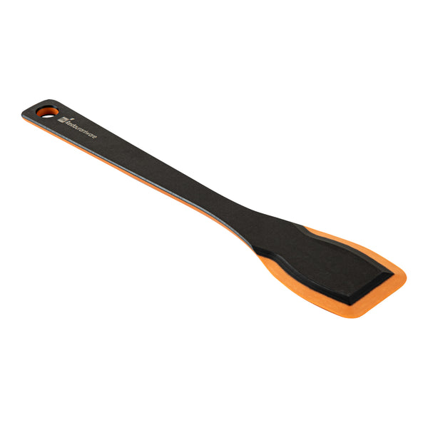 Restaurantware Nature Tek Black Wood Spatula - 13" - 1 Count Box