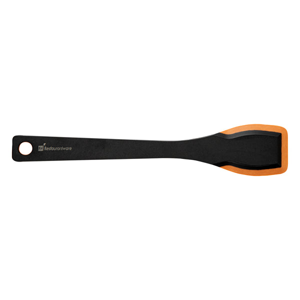 Restaurantware Nature Tek Black Wood Spatula - 13" - 1 Count Box