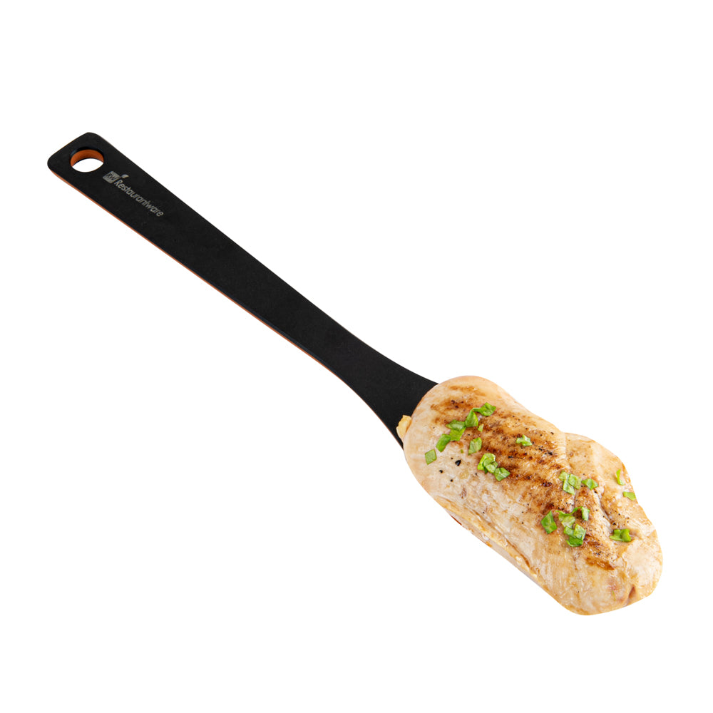 restaurantware Nature Tek Black Wood Spatula - 13" - 1 count box
