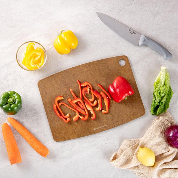 Restaurantware Nature Tek Brown Wood Fiber Cutting Board - 14 1/2" X 10 3/4" - 1 Count Box