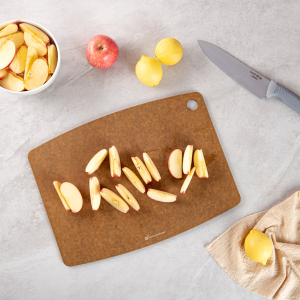 Restaurantware Nature Tek Brown Wood Fiber Cutting Board - 17 1/4" X 12 3/4" - 1 Count Box