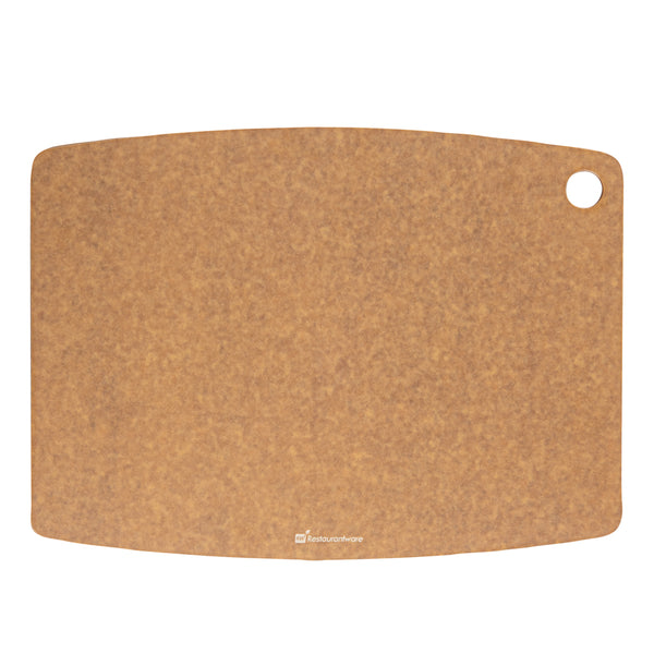 Restaurantware Nature Tek Brown Wood Fiber Cutting Board - 17 1/4" X 12 3/4" - 1 Count Box