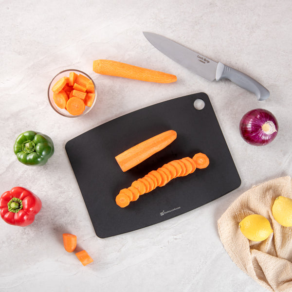 Restaurantware Nature Tek Charcoal Wood Fiber Cutting Board - 14 1/2" X 10 3/4" - 1 Count Box
