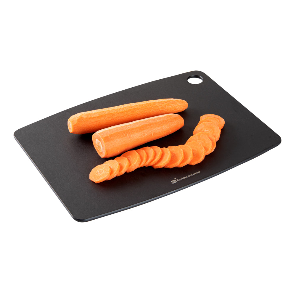 restaurantware Nature Tek Charcoal Wood Fiber Cutting Board - 14 1/2" x 10 3/4" - 1 count box