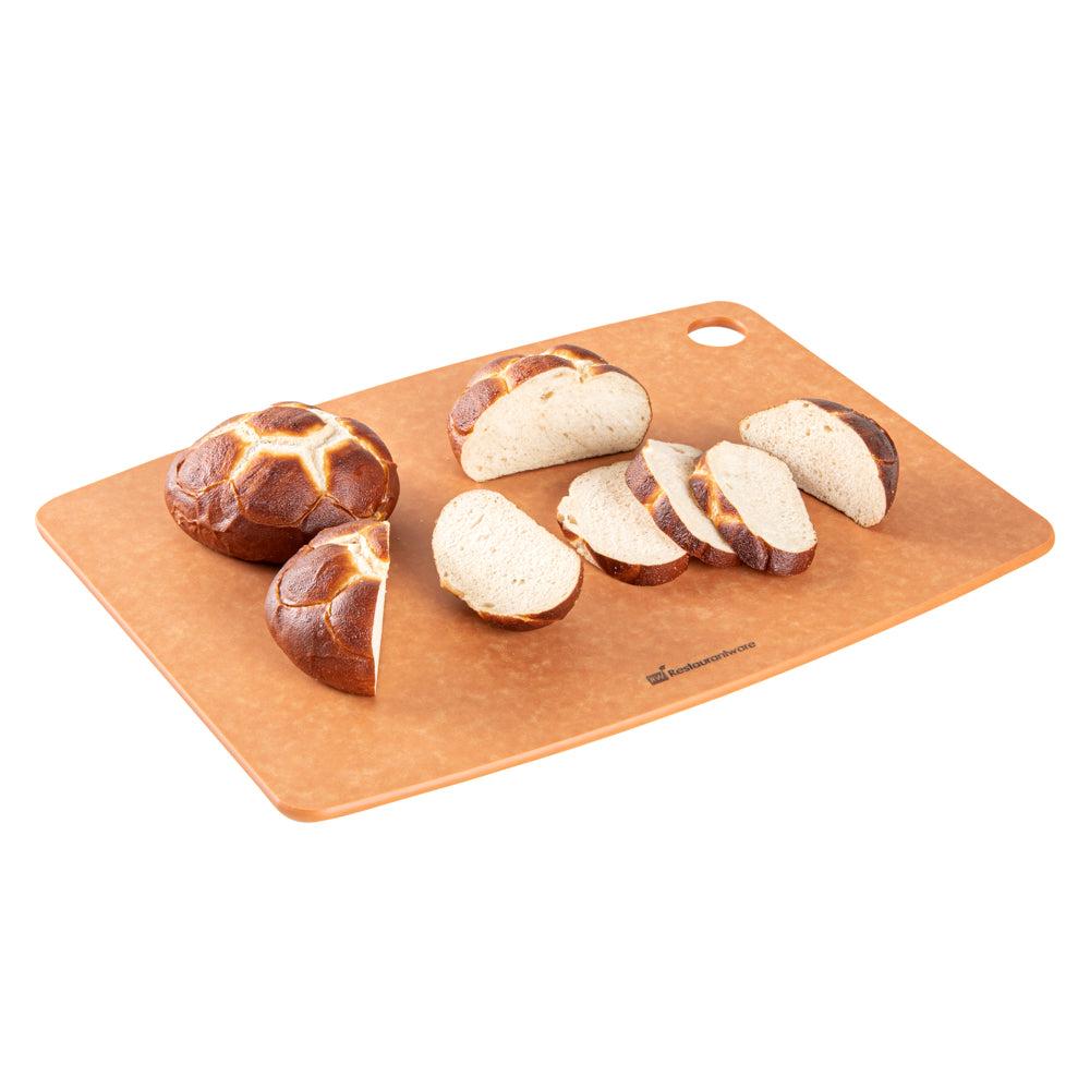 restaurantware Nature Tek Kraft Wood Fiber Cutting Board - 14 1/2" x 10 3/4" - 1 count box