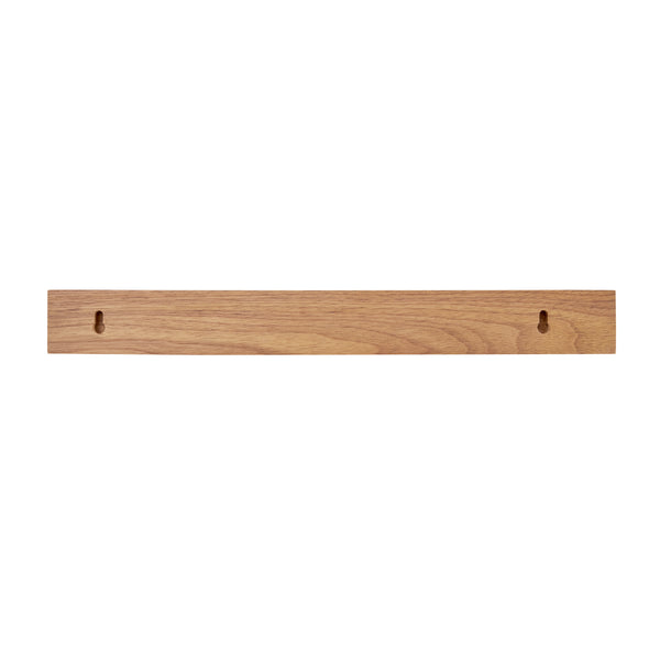 Restaurantware Nature Tek Sensei Rectangle Natural Wood Knife Holder - Magnetic - 18" - 1 Count Box