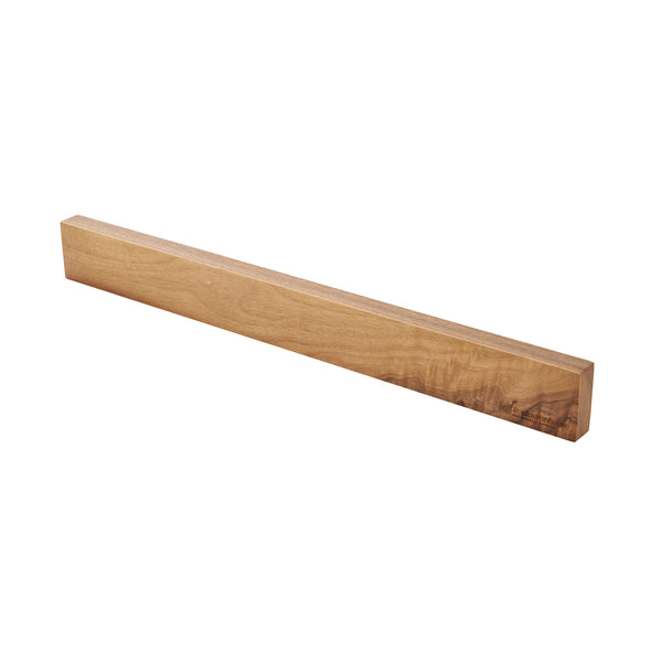 Restaurantware Nature Tek Sensei Rectangle Natural Wood Knife Holder - Magnetic - 18" - 1 Count Box