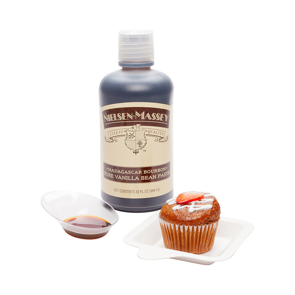 restaurantware Nielsen Massey 32.0 oz Round Vanilla Paste - Bourbon - 1 count box