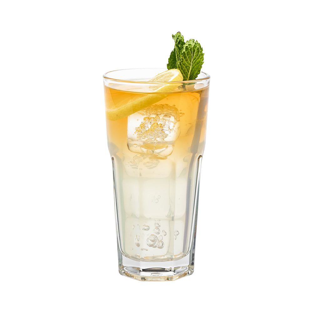 restaurantware Otto 12 oz Beverage Glass - 3" x 3" x 5 3/4" - 12 count box