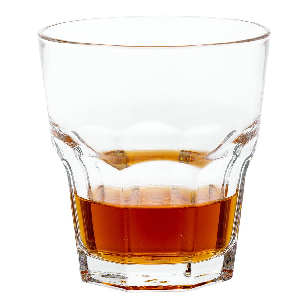 restaurantware Otto 9 oz Rocks Glass - 3 1/4" x 3 1/4" x 3 1/2" - 12 count box
