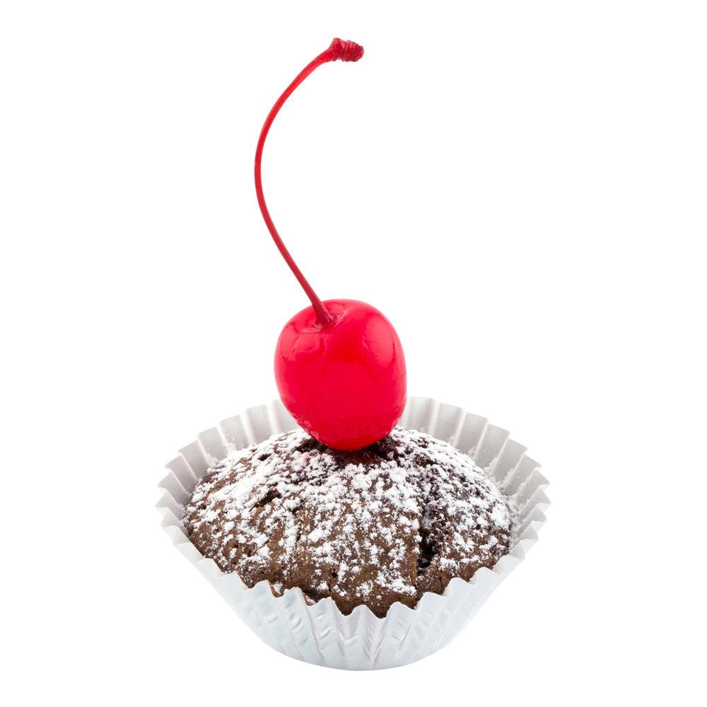 restaurantware Panificio 0.4 oz Round Metallic Silver Paper Baking Cup - Foil-Coated - 1 1/4" x 1 1/4" x 3/4" - 200 count box