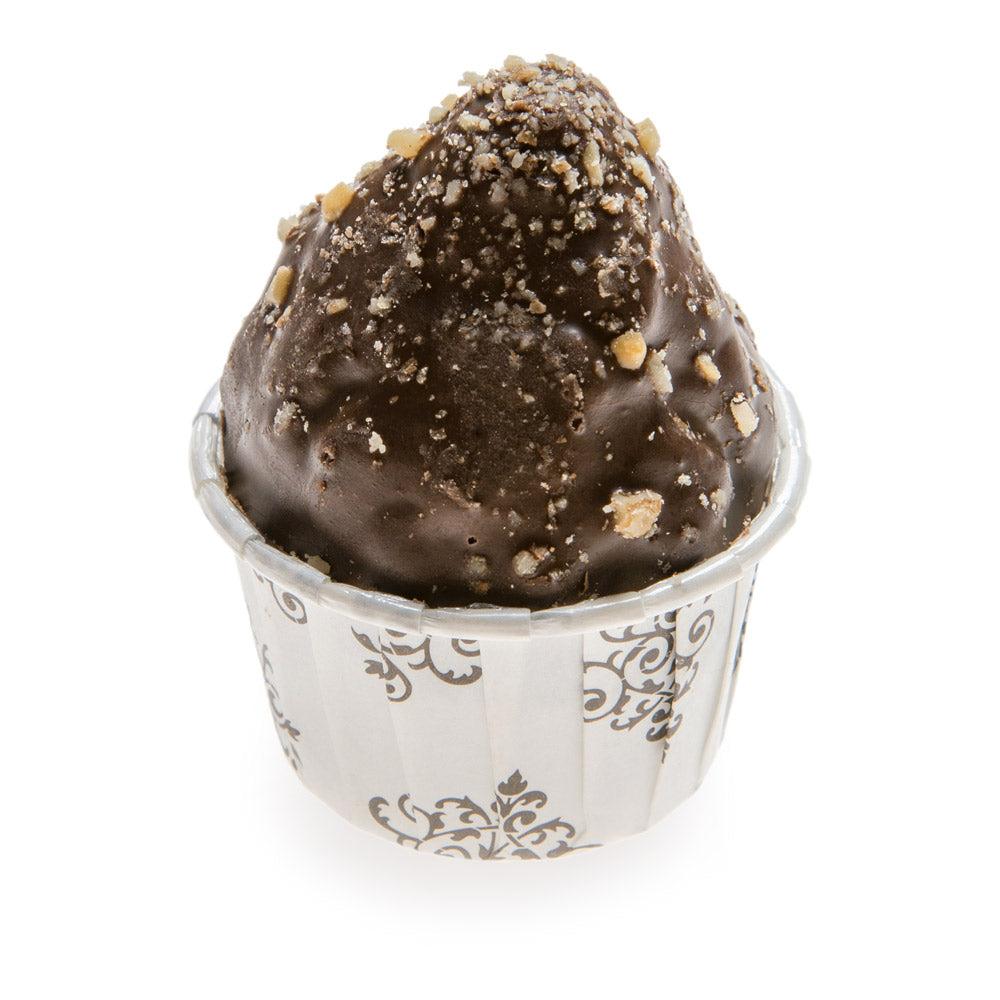 restaurantware Panificio 2 oz Round Vintage Floral Paper Medium Baking Cup - Pleated - 2 1/4" x 2 1/4" x 1 1/2" - 200 count box