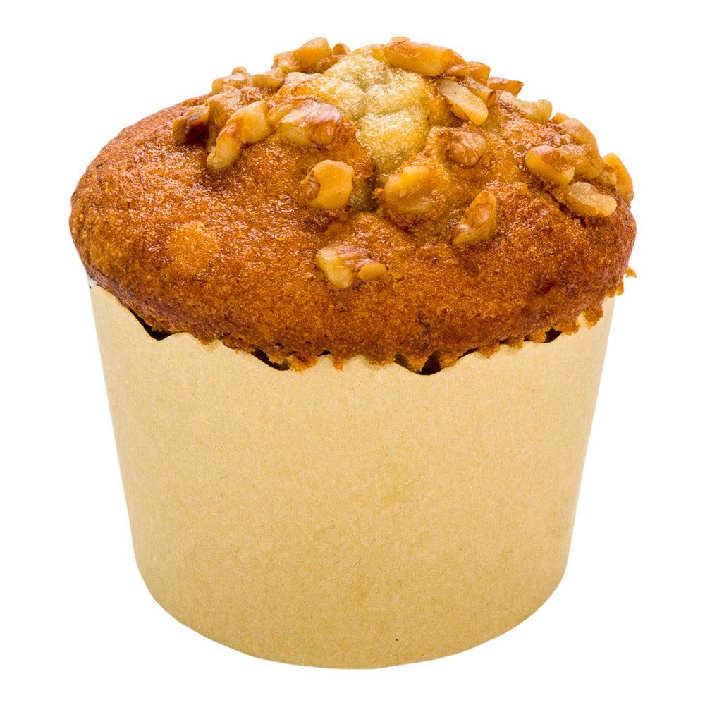 restaurantware Panificio 6 oz Kraft Paper Classic Baking Cup - Scalloped - 2 3/4" x 2 3/4" x 2 1/4" - 200 count box