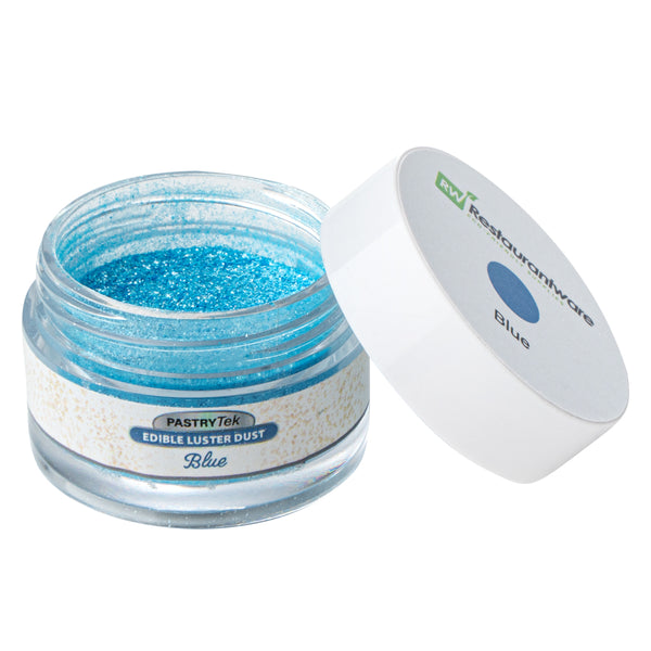 Restaurantware Pastry Tek 5g Blue Edible Luster Dust - Food Grade - 1 Count Box