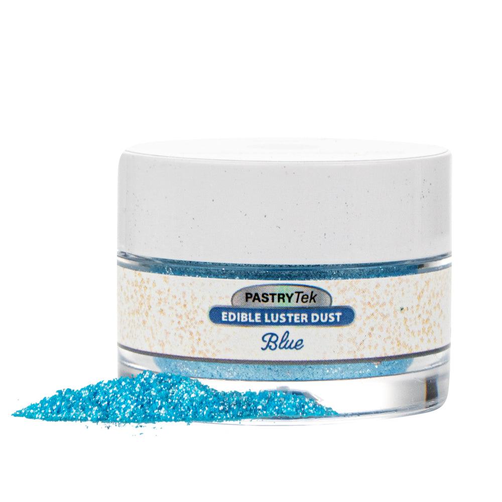 restaurantware Pastry Tek 5g Blue Edible Luster Dust - Food Grade - 1 count box