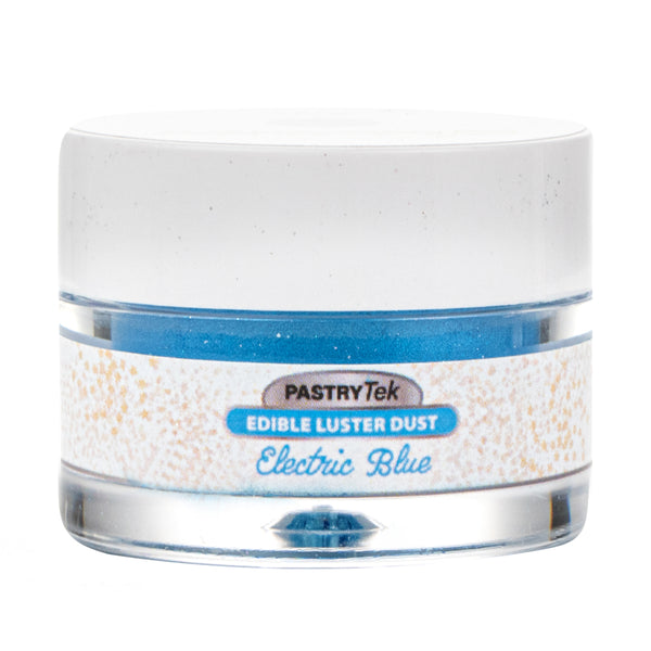 Restaurantware Pastry Tek 5g Electric Blue Edible Luster Dust - Food Grade - 1 Count Box