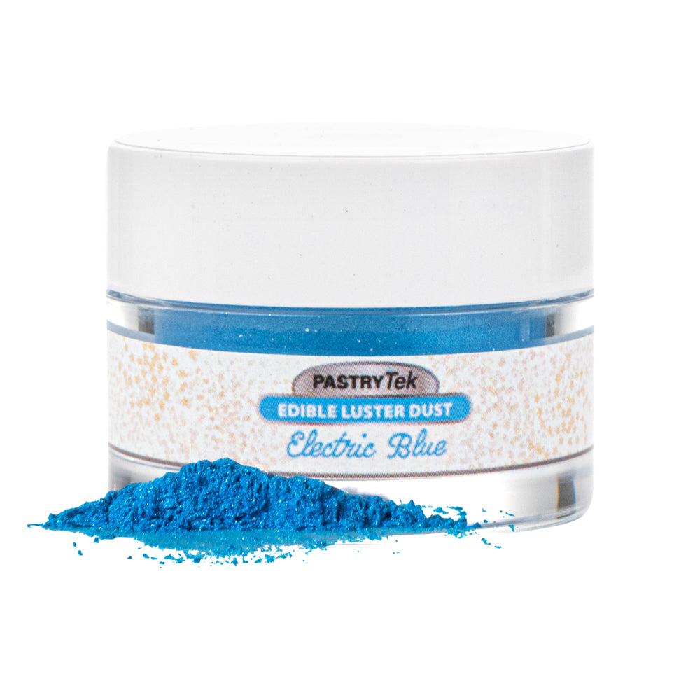 restaurantware Pastry Tek 5g Electric Blue Edible Luster Dust - Food Grade - 1 count box