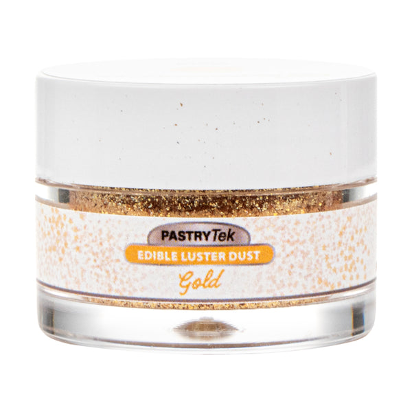Restaurantware Pastry Tek 5g Gold Edible Luster Dust - Food Grade - 1 Count Box