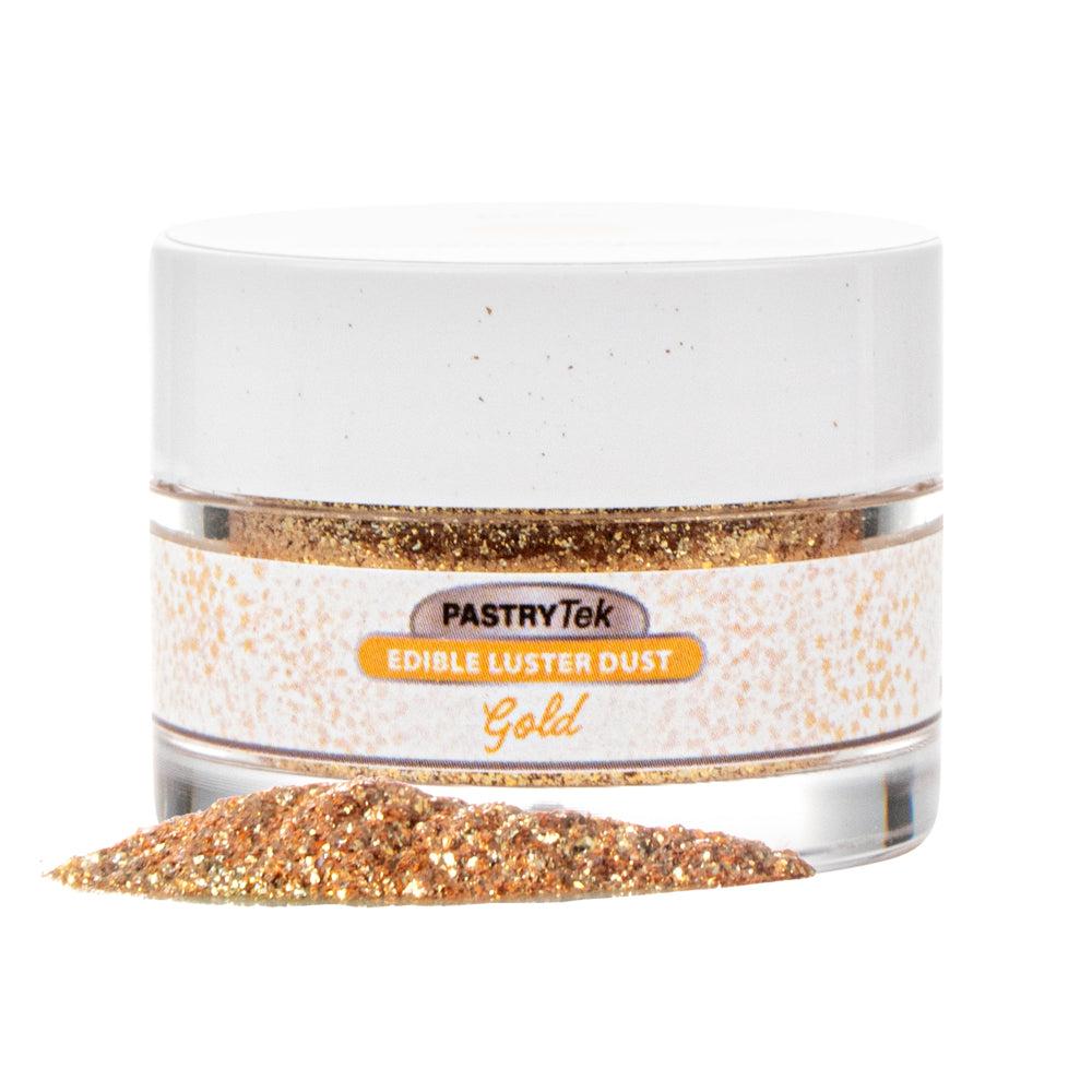 restaurantware Pastry Tek 5g Gold Edible Luster Dust - Food Grade - 1 count box