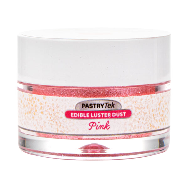 Restaurantware Pastry Tek 5g Pink Edible Luster Dust - Food Grade - 1 Count Box