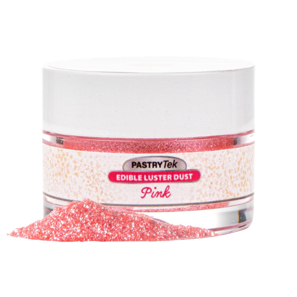 restaurantware Pastry Tek 5g Pink Edible Luster Dust - Food Grade - 1 count box