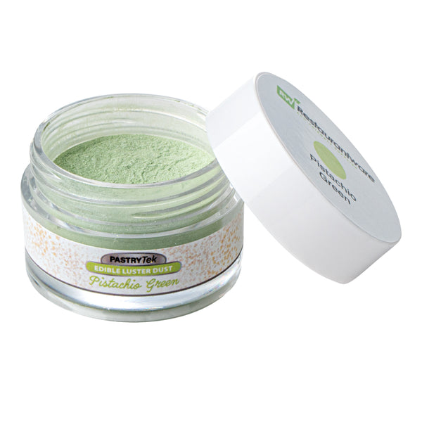 Restaurantware Pastry Tek 5g Pistachio Green Edible Luster Dust - Food Grade - 1 Count Box