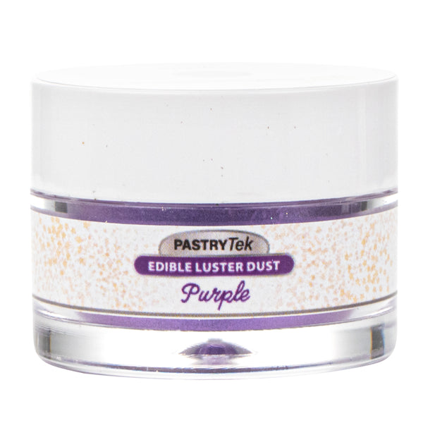 Restaurantware Pastry Tek 5g Purple Edible Luster Dust - Food Grade - 1 Count Box