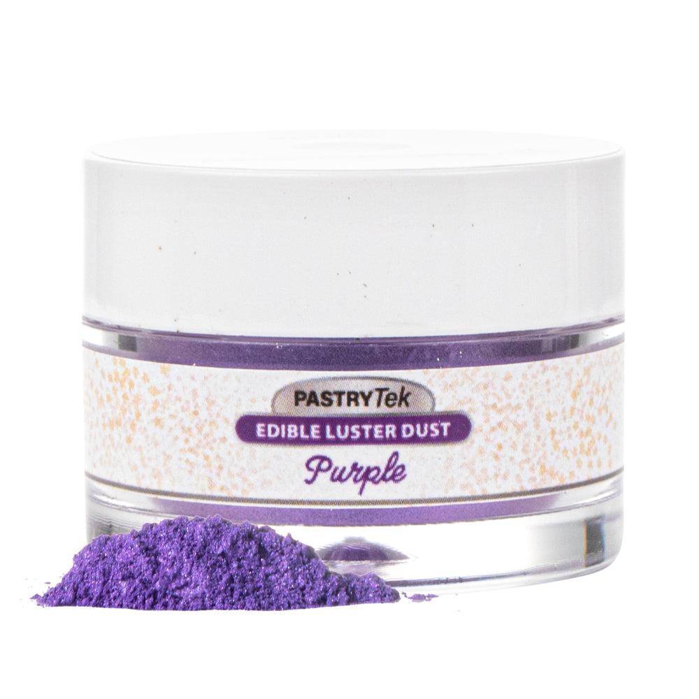restaurantware Pastry Tek 5g Purple Edible Luster Dust - Food Grade - 1 count box
